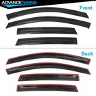 Fits 12-16 Honda Cr-v 4-door Acrylic Window Vent Visor Rain Guard Deflector 4pcs