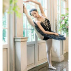 Adult Professional Ballet Tutu Skirt  Dance Black Dress Swan Ballet Dress