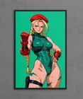 Cammy White Street Fighter Fan Art Giclee Print Poster 11x17 Video Game Wall Art