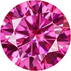 1 Ct Natural Round Cut Pink Diamond     Vvs1 Clarity  D Color  6 50mm  Certified 