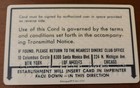 Vintage 1965 Diners Club Credit Charge Card