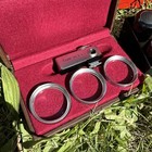 Zeiss Ikon Contameter Contax W  Original Box   4 Film Reel Cassettes