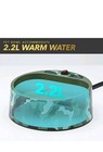 Heated Pet Bowl  Outdoor Pet Thermal Water Bowl  Dog Cat Heated Water Bowl Nob  