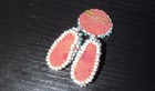 Native American Beaded Miniature Moccasins Brooch Pin Nice Vintage