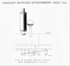 Exhaust Muffler Ih Farmall A B Av Bn International A Installation Instructions