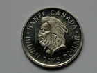 Banff Ab Canada 1974 Trade Dollar Token With Rcmp Horse   Rider   Cree Indian