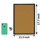 Cork Bulletin Board 17 7 x 13 3   Notice Pin  Ideal For Office   Home Decor     