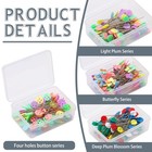 404 Pcs Sewing Pins Flat Head Straight Pins Quilting Pins For Dressmaker Craft