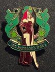 Disney Pin Jessica Rabbit St Patrick s Day Jeweled Horseshoe Wdw 2015 Le 5500