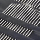 55 Pieces Stainless Steel Big Eye Hand Sewing Needles Set     Multiple Sizes - New
