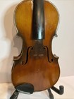 Antonius Stradivarius Copy Violin 4 4 Made In Germany Vintage Old Project Violin