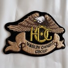 Harley Davidson Hog Patch Vintage Collectible Biker Best Patch Eagle Emblem 