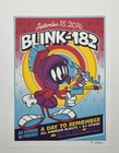 Blink 182 All American Reject Poster Boise Id 2016 Silkscreen Official S n X 100