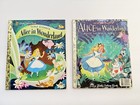 Alice In Wonderland Vintage Book Bluray Dvd Lot Bundle Lewis Carroll Walt Disney