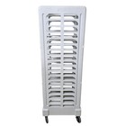 Rubbermaid End Loader Rack For 18 Full Size Food Pans White