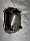 Vintage Silver Plated Brass Footed Soap Dish