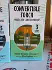 Tiki Convertible Torch 65    Full Size  50  Garden  7 5  Table  lot Of 2 