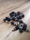 Lot Of 20 Black Binding Posts 4mm