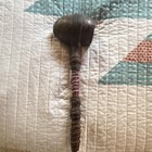 Native American Plains Indian Style Stone Headed War Club With Bead Work 