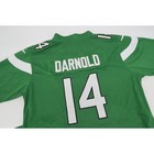 Nike Football Jersey Mens Large Green Sam Darnold  14 New York Jets On Field