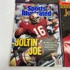 Vintage Lot Of 6 Joe Montana Magazine Covers - Sports Illustrated Time Beckett