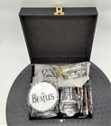 Beatles Instrument Set Reproduction Of Guitars  Vox Amps  Ludwig Drums   Stage