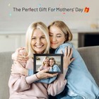 10 1 Inch Large Digital Picture Frame Canupdog 32gb Wifi Touchscreen Photo Black