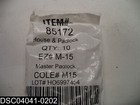 Qty 10  85172 Hillman House   Padlock Blank Keys M-15