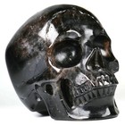 5 01  Smoky Quartz Crystal Carved Crystal Skull  Realistic  Crystal Healing