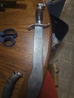 Vintage Spanish Mexican Machete Sword Knife W  Eagle Handle