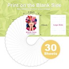 Iron-on Heat Transfer Paper For Dark Fabric     30 Sheets 30pcs  Dark30 