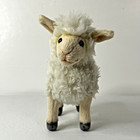 Hansa White Sheep Lamb 7  Plush Soft Realistic Stuffed Animal Posable Toy 2012