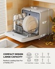 Silonn Slcdw02w Portable Countertop Dishwasher With App Control 5l Water Tank