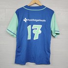 Minor League Baseball Asheville Tourists Blue Baseball Jersey Adult L