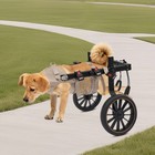 Adjustable Dog Wheelchair For Hind Legs Support Pet Mobility Aid Lightweight Pet