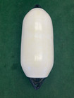 Polyform F-7  Boat Fender 15  X 41  - White  Black Ropeholds   4 Of 4 