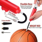 Sports Ball Manual Hand Air Pump Inflate Basketball Football Volleyball Needle