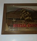 Vintage 1981 Heileman s Special Export Beer Mirror Bar Sign Sailing Ship Nautica