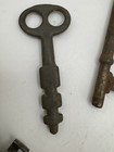 Authentic Antique Skeleton Keys Lot Vintage Barrel Lock Craft Decor Collectible