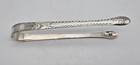 Nice Pair Of Antique Sterling Silver Brightcut Sugar Tongs London C  1790