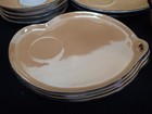 Collection Of Bavaria Oremont   Czechoslovakia Peach Luster China  14  Pc Total