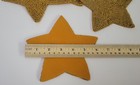 Gold Star Beaded Coaster Set Of 4