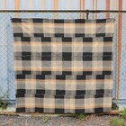 Vintage Japan Boro Old Japanese Cloth Futon Cover Lattice Pattern Showa Retro