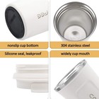 12 Oz Stainless Steel Vacuum Insulated Tumbler - Coffee Travel Mug Spill Proof