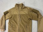 Condor Alpha Micro Fleece Jacket Mens Small Brown Tactical Softshell Military
