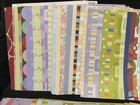 12   x12    Scrapbook Paper Lots  100  Pages Included   Mixed J