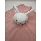 Baby Essentials Bunny Plush Lovey Security Blanket White Rabbit Head 2024