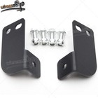 Rear Led Light Bar Flag Whip Mount Brackets Fit Polaris Ranger Full Size 2013-up