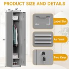 Metal Wardrobe Cabinet With Lock clothing Locker Storage Cabinet For Home Office