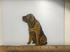 Lot Of 3 Handmade Wooden Handpainted    sparkly    Bloodhound Magnets pins ornaments